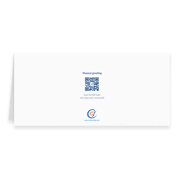 Two-Photo DL Landscape Greeting Card — 3