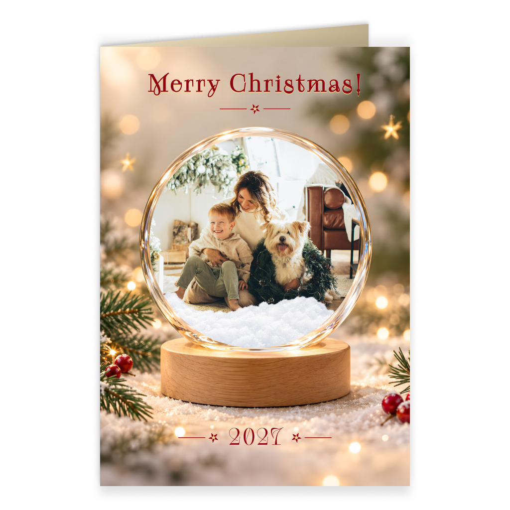 Christmas Memories in a Snow Globe