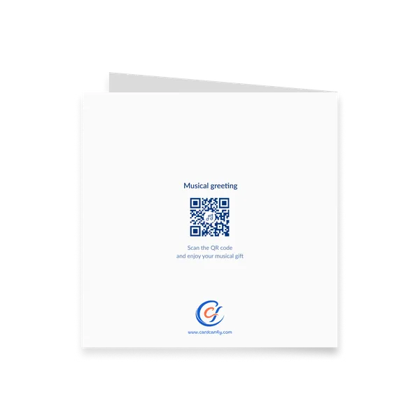 Create Your Own Square Greeting Card S — 3