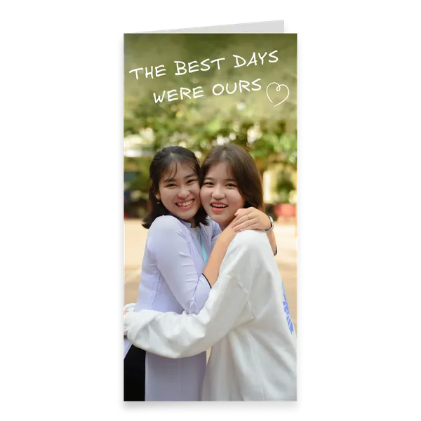 Create Your Own DL Portrait Greeting Card — 1
