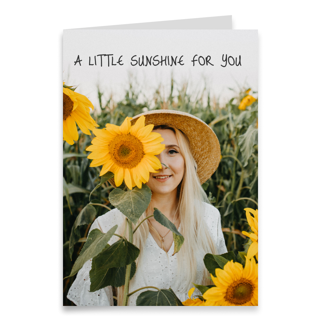Your portrait card design