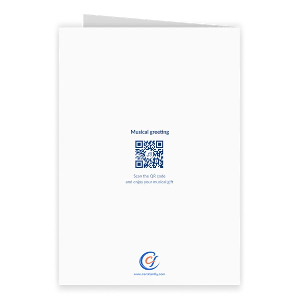 Create Your Own Portrait Greeting Card A5 — 3