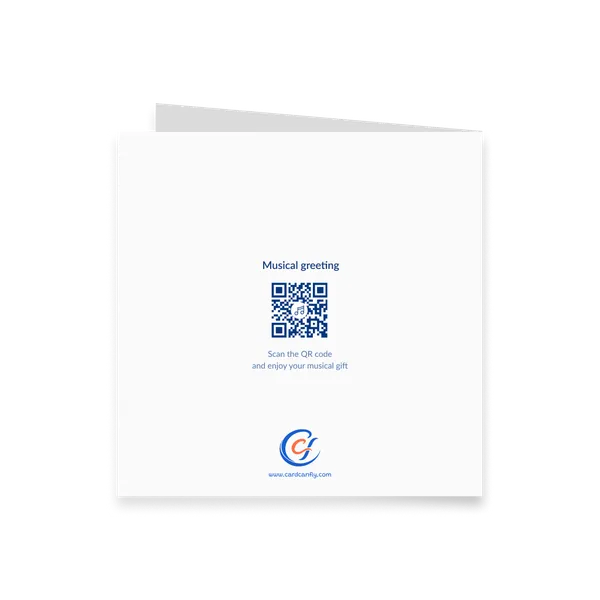 Four-Photo Square Card – Left Fold — 3